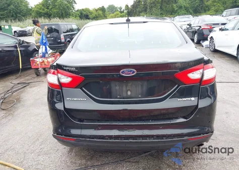 2016 Ford Fusion Hybrid Se из США, поврежденный, VIN 3FA6P0LU3GR351778